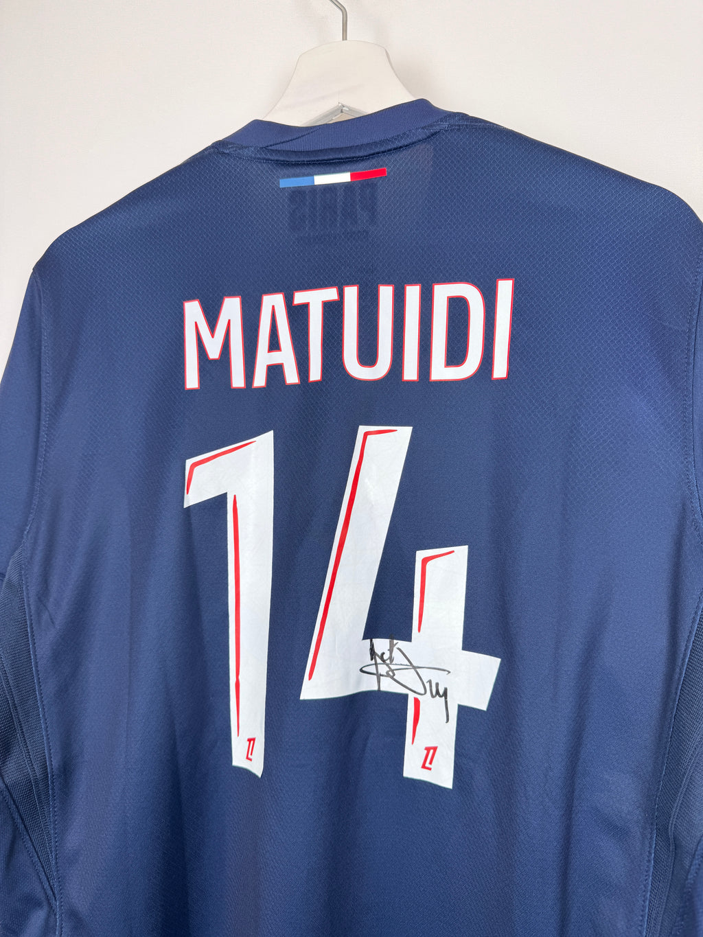 PSG FOOTBALL JERSEY 1997/1998 HOME - NGOTTY #4 (S)
