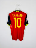 BELGIUM 2016 HOME FOOTBALL JERSEY - E.HAZARD #10 (S)