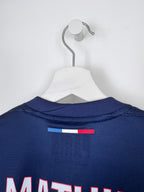 PSG FOOTBALL JERSEY 1997/1998 HOME - NGOTTY #4 (S)