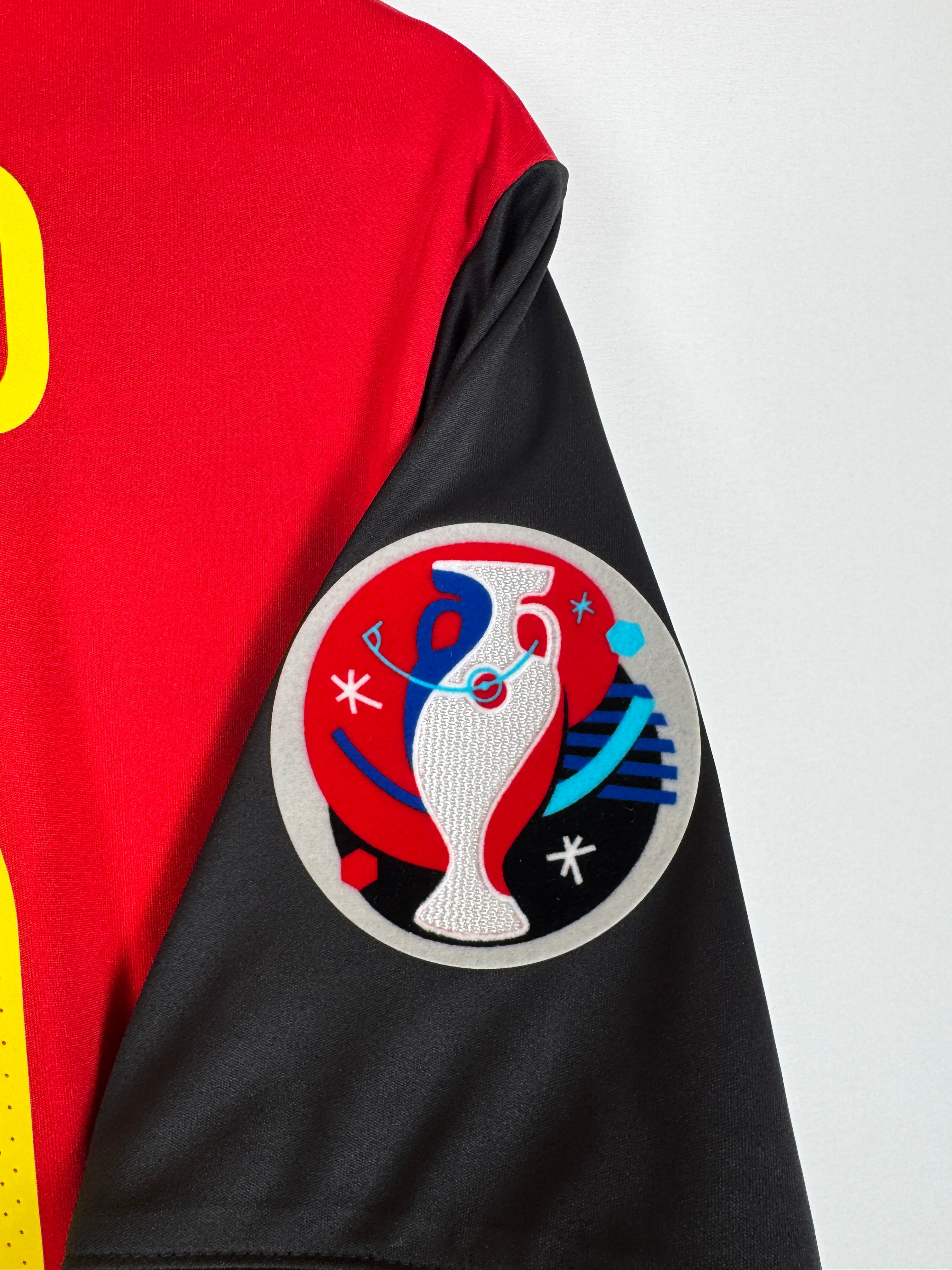 BELGIUM 2016 HOME FOOTBALL JERSEY - E.HAZARD #10 (S)