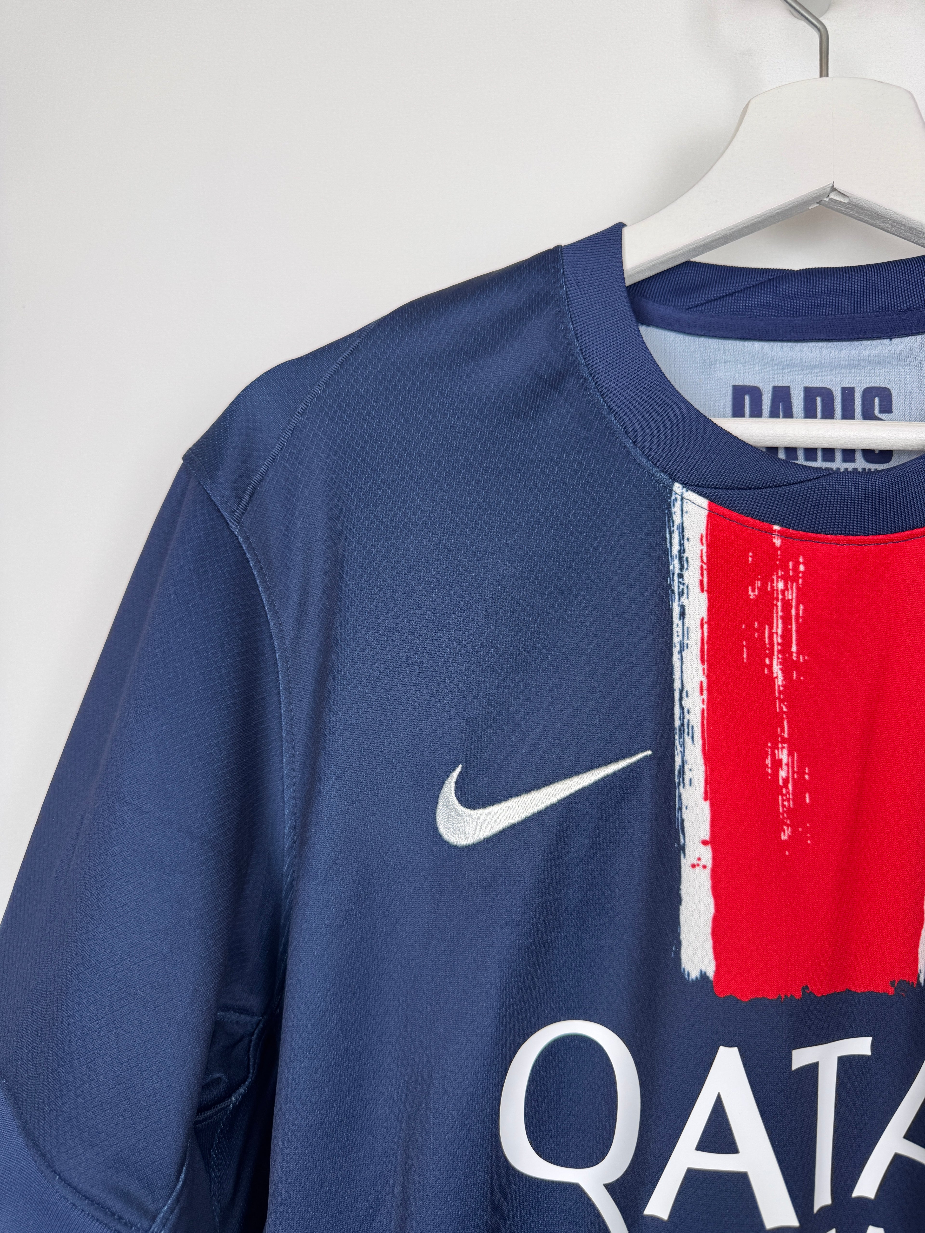 PSG FOOTBALL JERSEY 1997/1998 HOME - NGOTTY #4 (S)