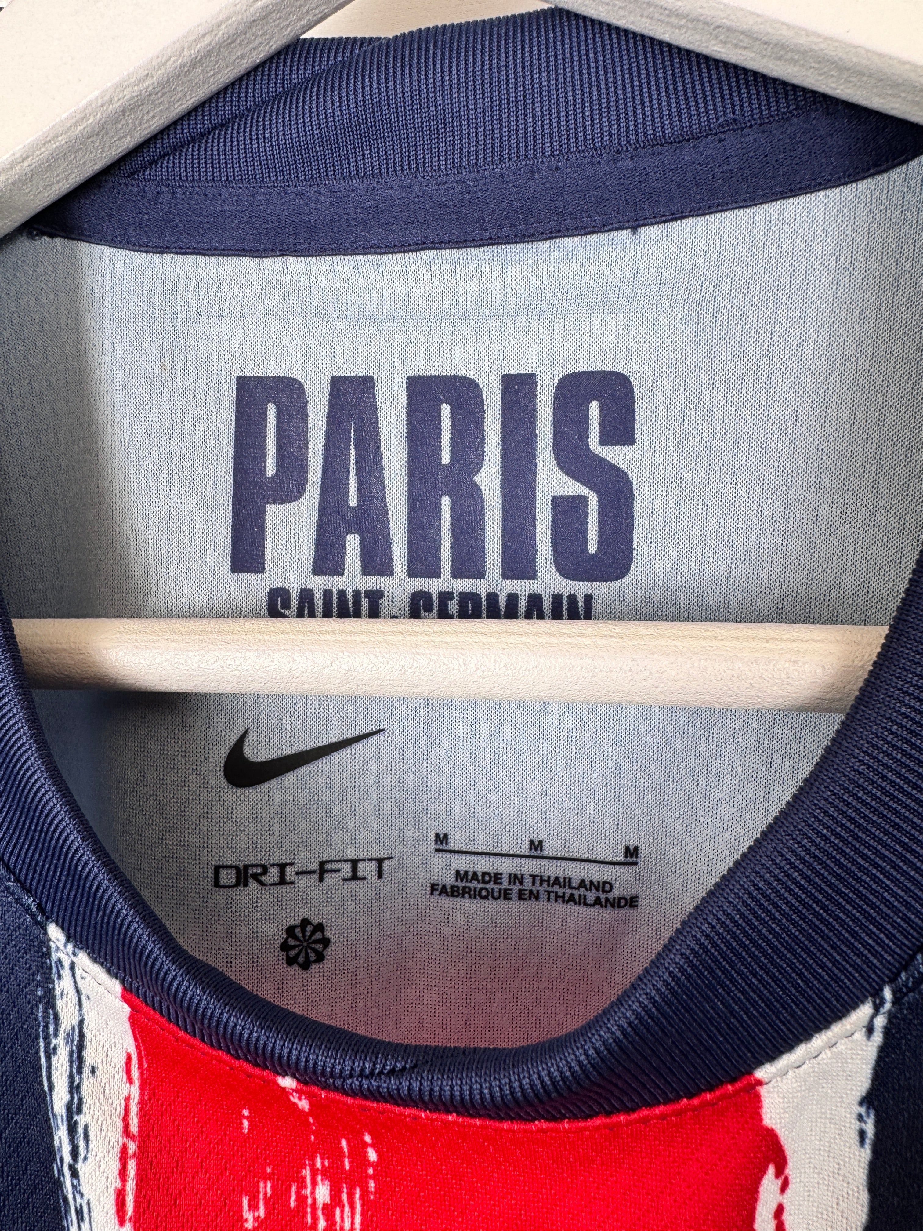 PSG FOOTBALL JERSEY 1997/1998 HOME - NGOTTY #4 (S)
