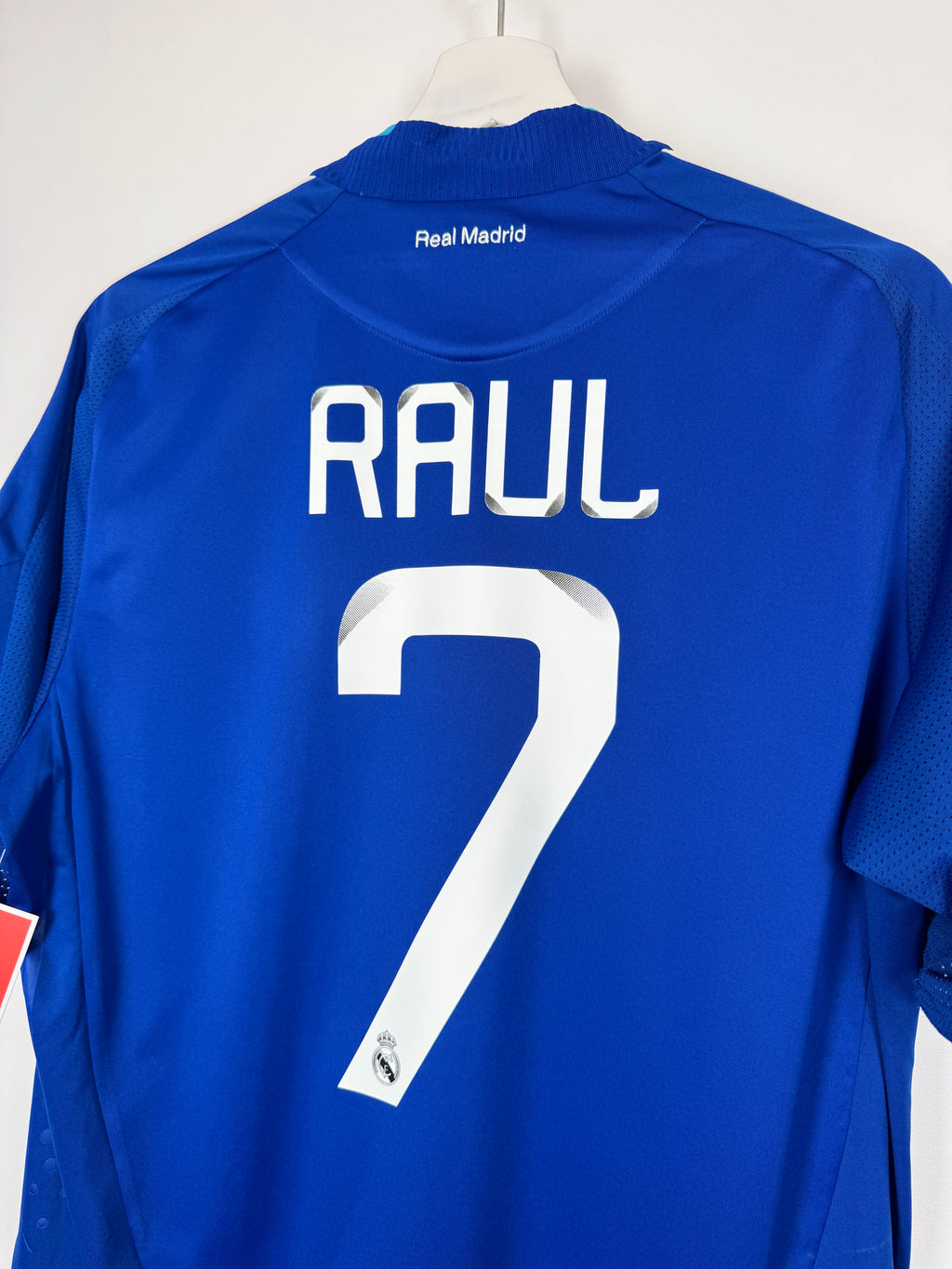 MAILLOT DE FOOTBALL REAL MADRID 2008/2009 EXTÉRIEUR - RAUL #7 (M)