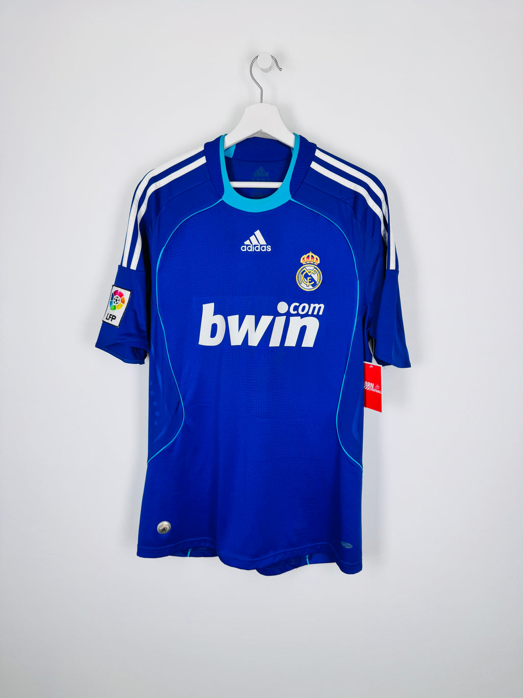 MAILLOT DE FOOTBALL REAL MADRID 2008/2009 EXTÉRIEUR - RAUL #7 (M)