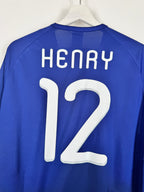 CAMISETA DE FÚTBOL SELECCIÓN DE FRANCIA 2010 LOCAL - HENRY #12 (XL)