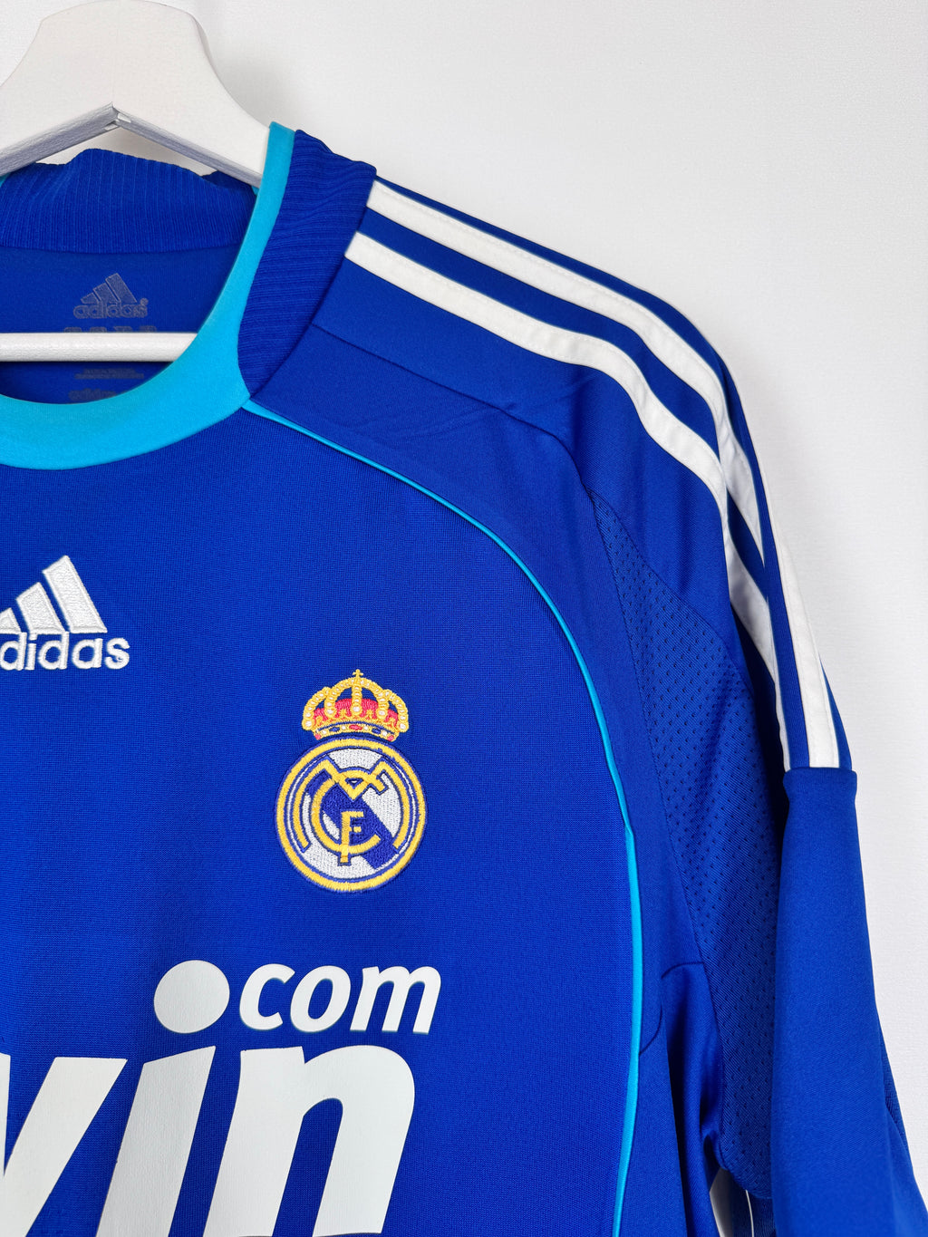 MAILLOT DE FOOTBALL REAL MADRID 2008/2009 EXTÉRIEUR - RAUL #7 (M)