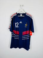 CAMISETA DE FÚTBOL SELECCIÓN DE FRANCIA 2010 LOCAL - HENRY #12 (XL)