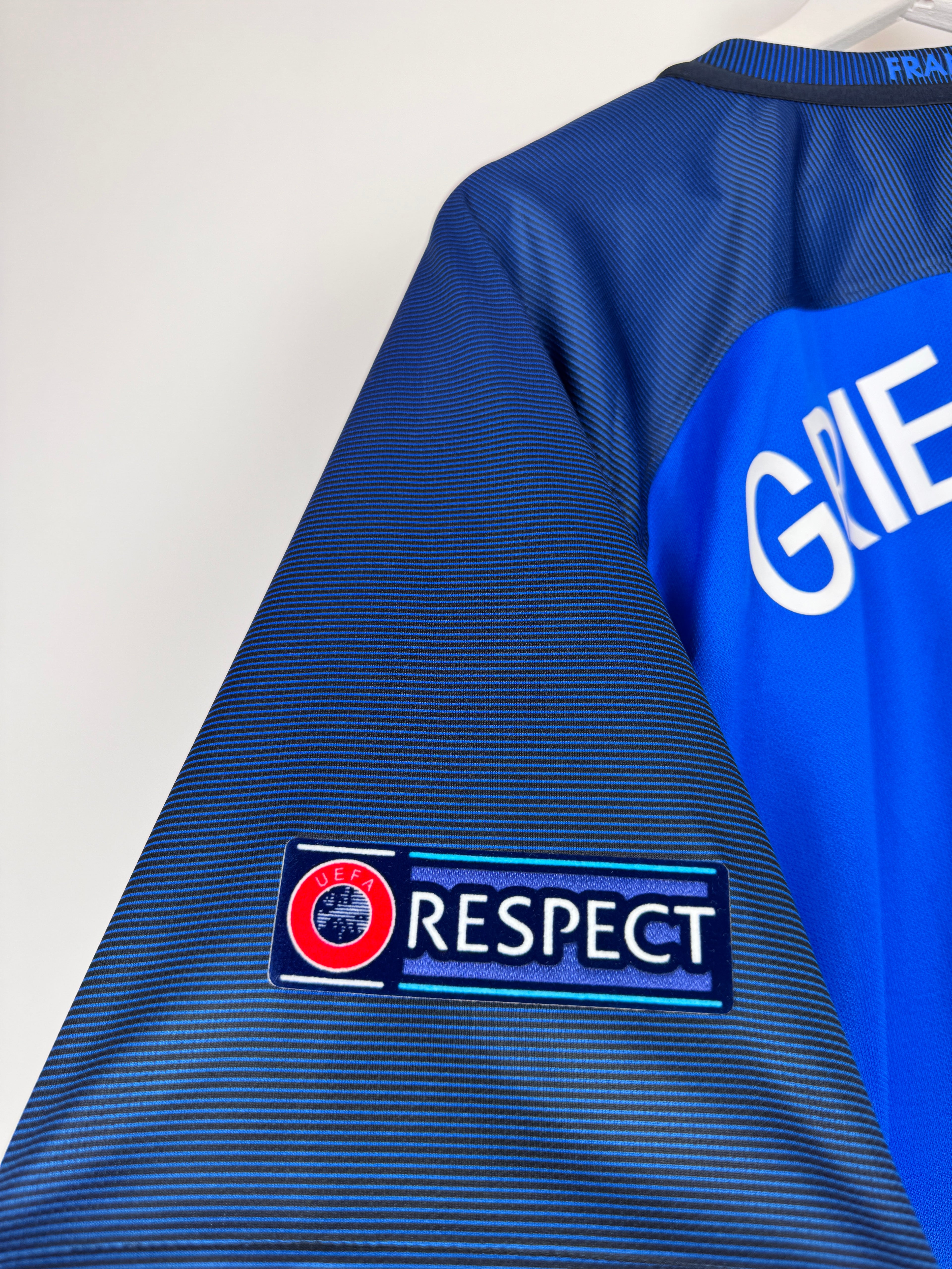 MAILLOT DE FOOTBALL ÉQUIPE DE FRANCE 2016 DOMICILE - ANTOINE GRIEZMANN #7 (XL)