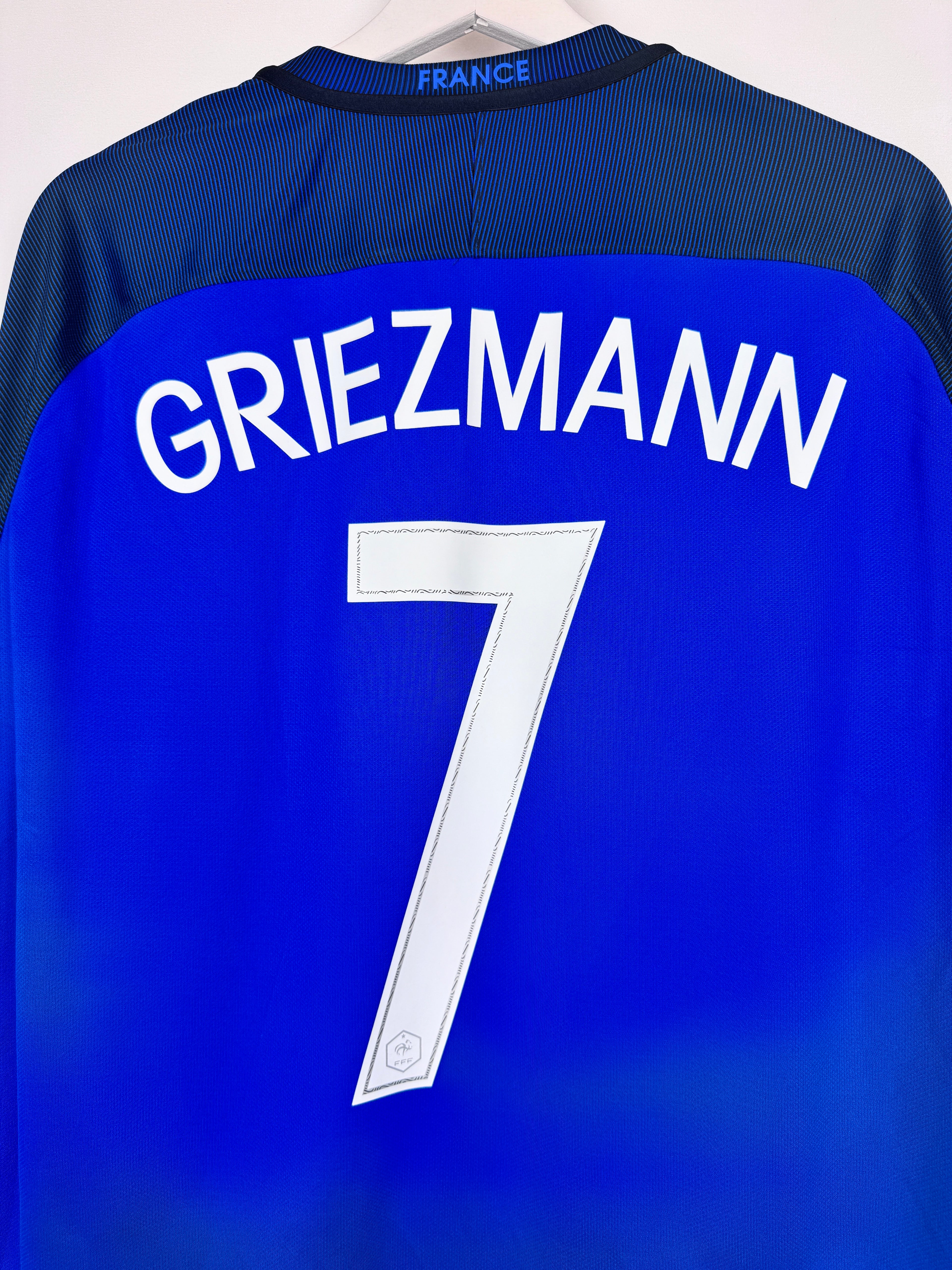 MAILLOT DE FOOTBALL ÉQUIPE DE FRANCE 2016 DOMICILE - ANTOINE GRIEZMANN #7 (XL)