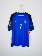 MAILLOT DE FOOTBALL ÉQUIPE DE FRANCE 2016 DOMICILE - ANTOINE GRIEZMANN #7 (XL)