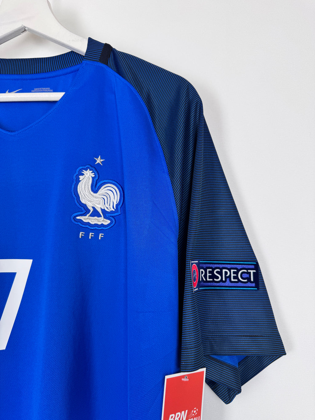 MAILLOT DE FOOTBALL ÉQUIPE DE FRANCE 2016 DOMICILE - ANTOINE GRIEZMANN #7 (XL)