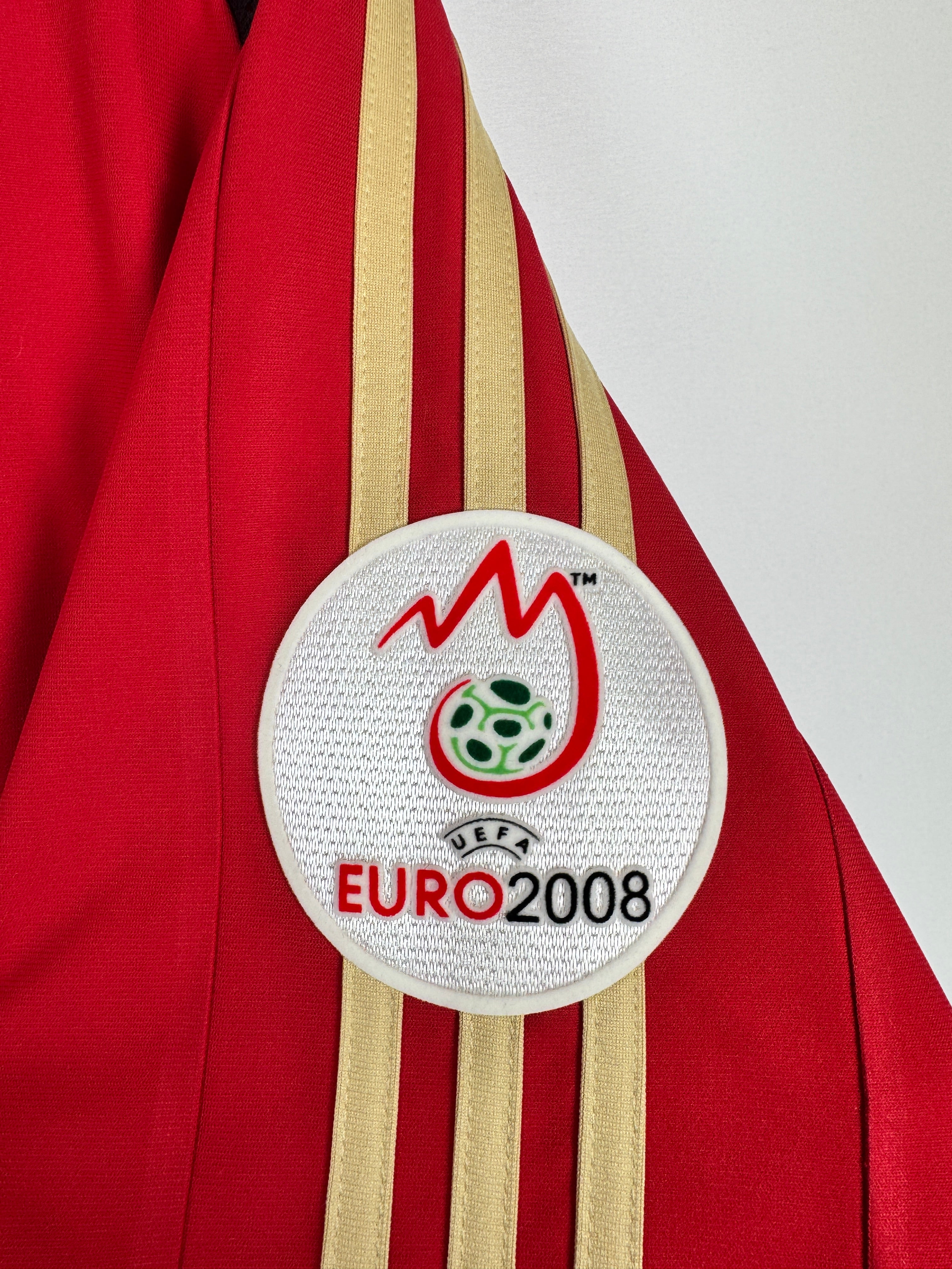 GERMANY 2008 HOME FOOTBALL SHIRT - BALLACK #13 (XL)