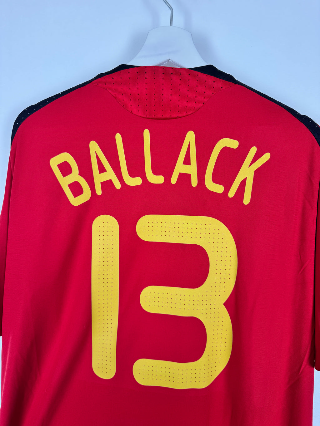GERMANY 2008 HOME FOOTBALL SHIRT - BALLACK #13 (XL)