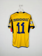 SWEDEN 2022 HOME FOOTBALL JERSEY - IBRAHIMOVIC #11 (M)