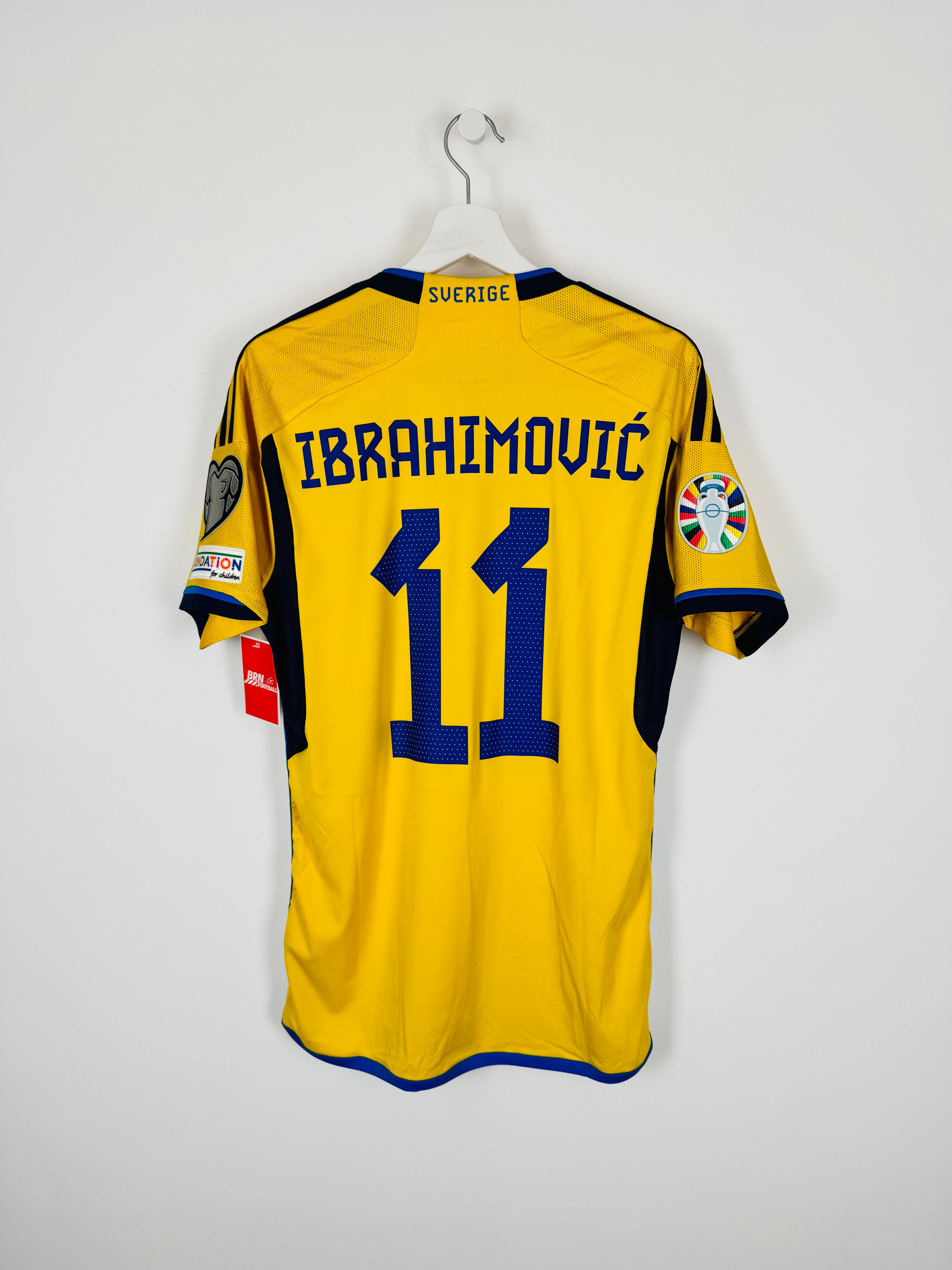 Maillot Ombro équipe Nationale Suédoise 2008/2009, Taille S, Bleu, Très Bon état