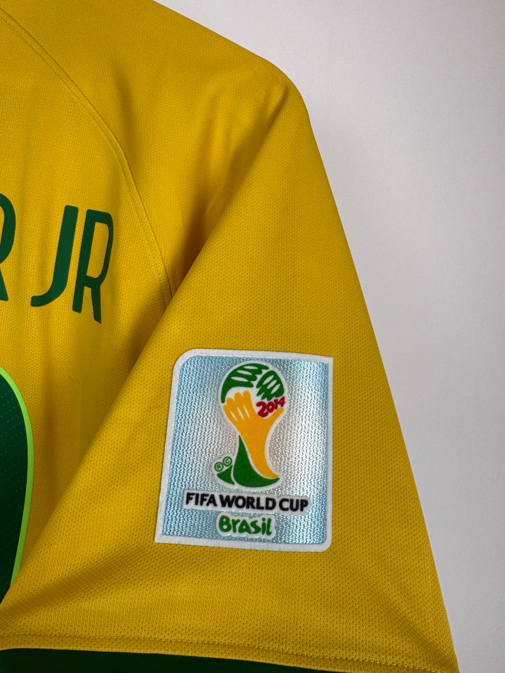 MAILLOT DE FOOTBALL BRÉSIL 2014 DOMICILE - NEYMAR JR #10 (M)