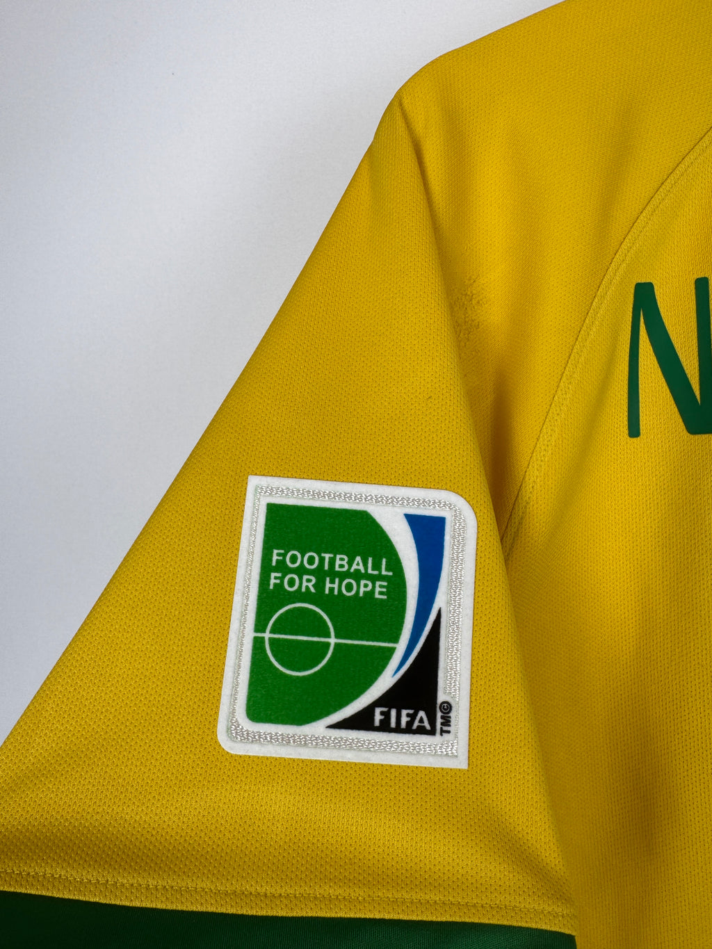 MAILLOT DE FOOTBALL BRÉSIL 2014 DOMICILE - NEYMAR JR #10 (M)