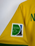 MAILLOT DE FOOTBALL BRÉSIL 2014 DOMICILE - NEYMAR JR #10 (M)