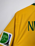 MAILLOT DE FOOTBALL BRÉSIL 2014 DOMICILE - NEYMAR JR #10 (M)