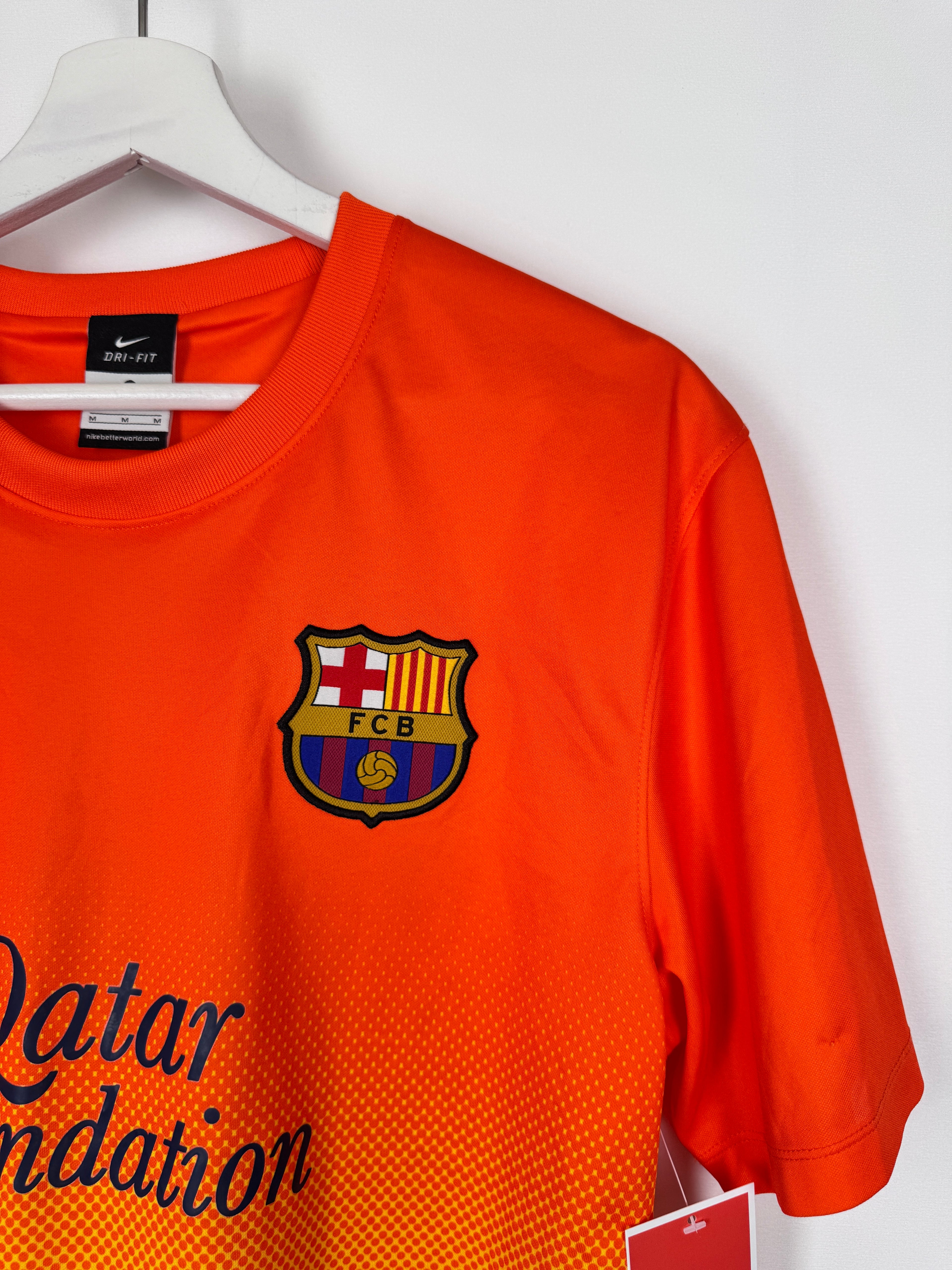 MAILLOT DE FOOTBALL BARCELONE 2012/2013 EXTÉRIEUR - LEO MESSI #10 (M)