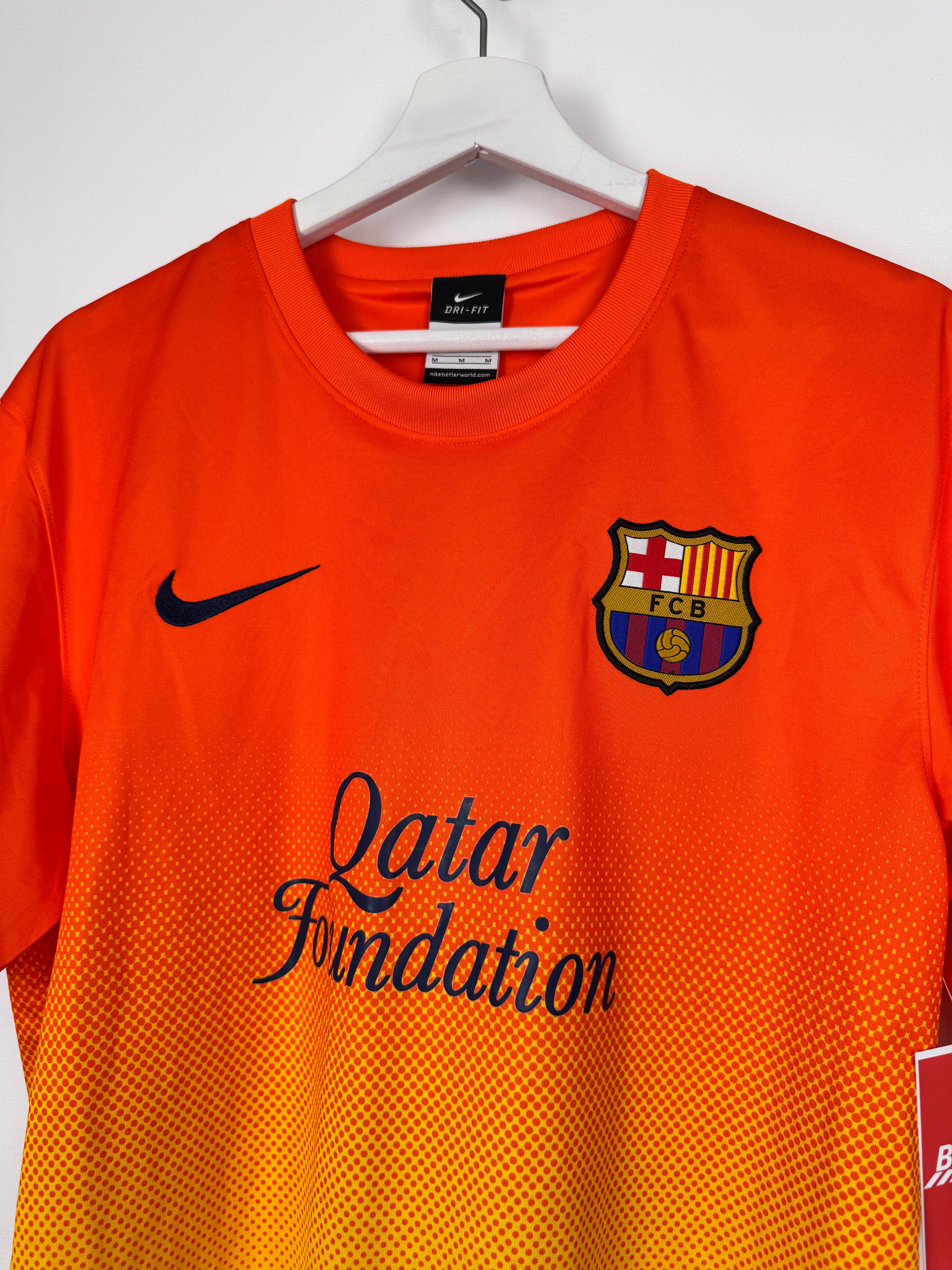 MAILLOT DE FOOTBALL BARCELONE 2012/2013 EXTÉRIEUR - LEO MESSI #10 (M)