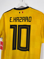 MAILLOT DE FOOTBALL BELGIQUE 2018 EXTÉRIEUR - EDEN HAZARD #10 (M)