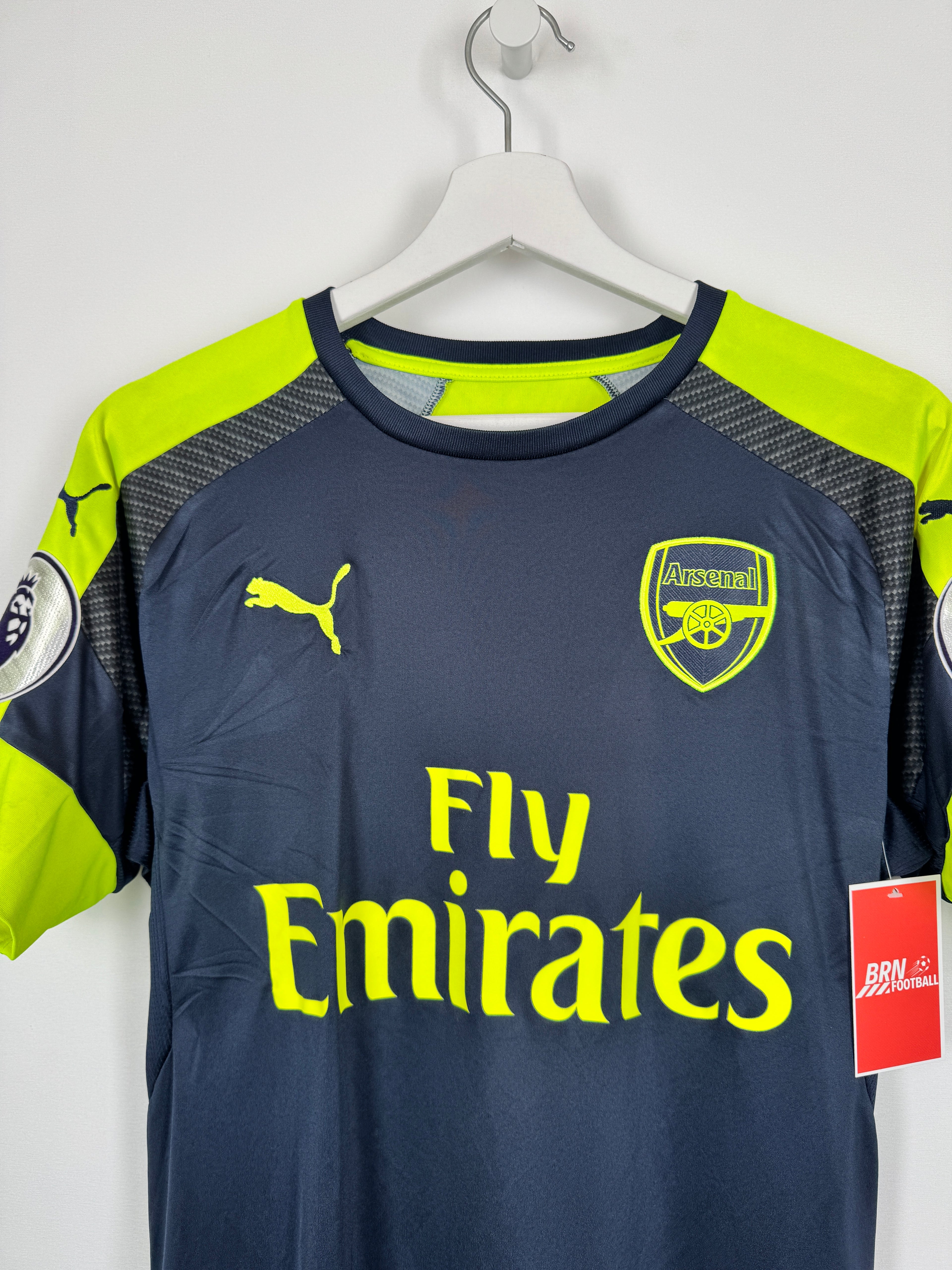 ARSENAL FOOTBALL JERSEY 2016/2017 THIRD - GIROUD #12 (S)