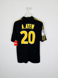 2011/2012 OLYMPIQUE DE MARSEILLE FOURTH FOOTBALL SHIRT - A.AYEW #20 (M)