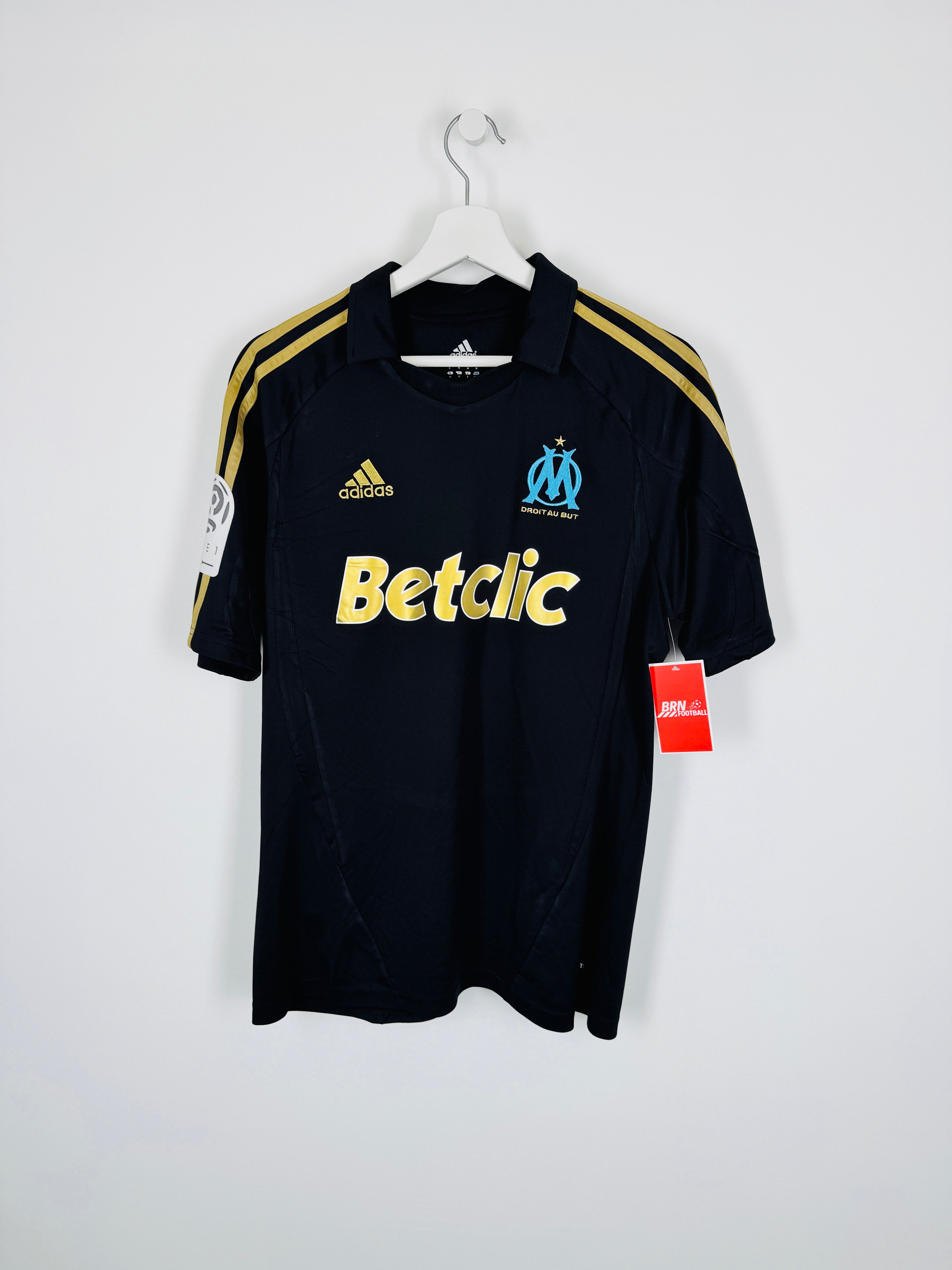 2011/2012 OLYMPIQUE DE MARSEILLE FOURTH FOOTBALL SHIRT - A.AYEW #20 (M)