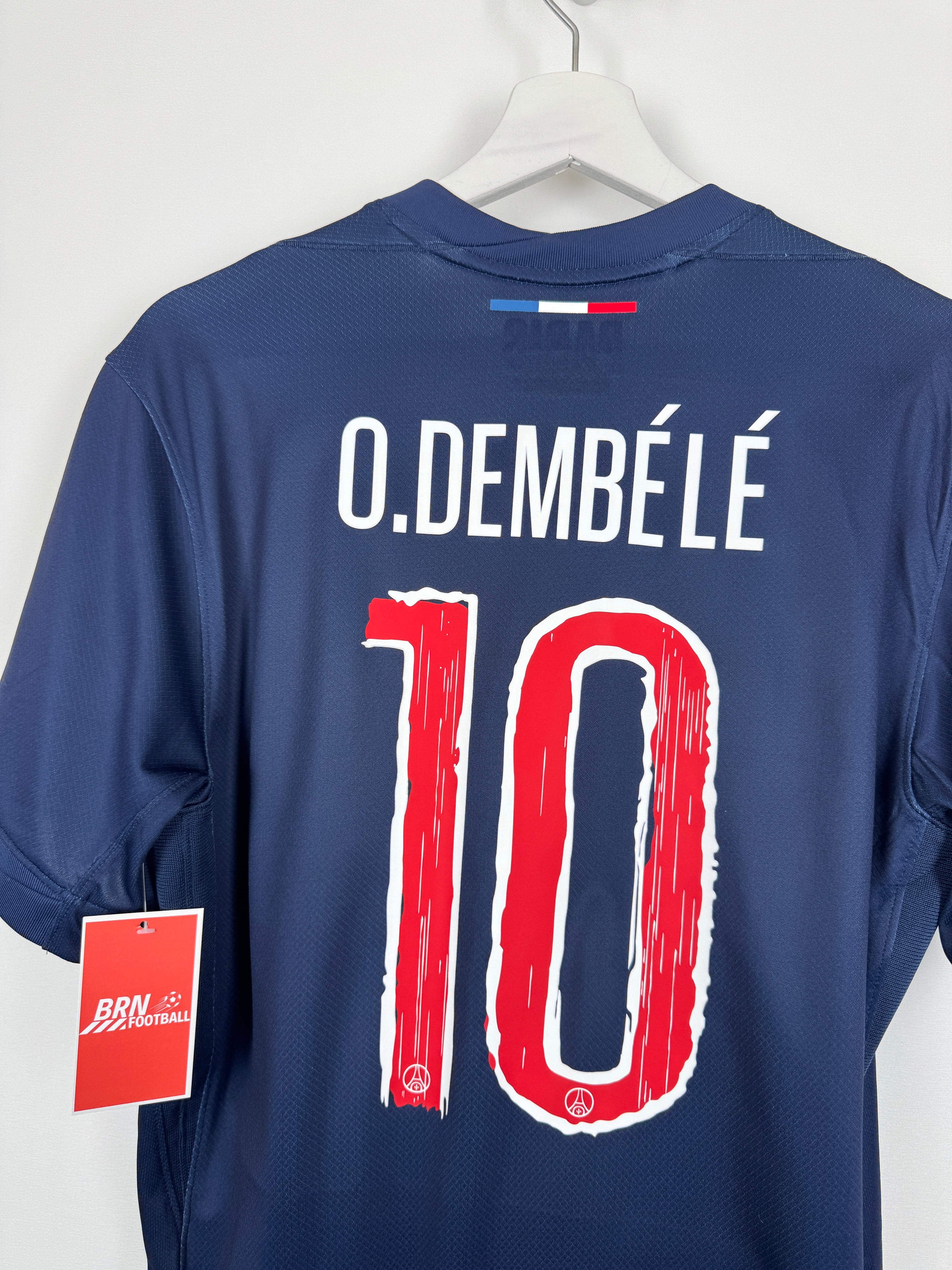 PSG 2024/2025 HOME FOOTBALL JERSEY MUNICH FINAL - O.DEMBÉLÉ #10 (M)