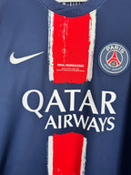 PSG 2024/2025 HOME FOOTBALL JERSEY MUNICH FINAL - O.DEMBÉLÉ #10 (M)