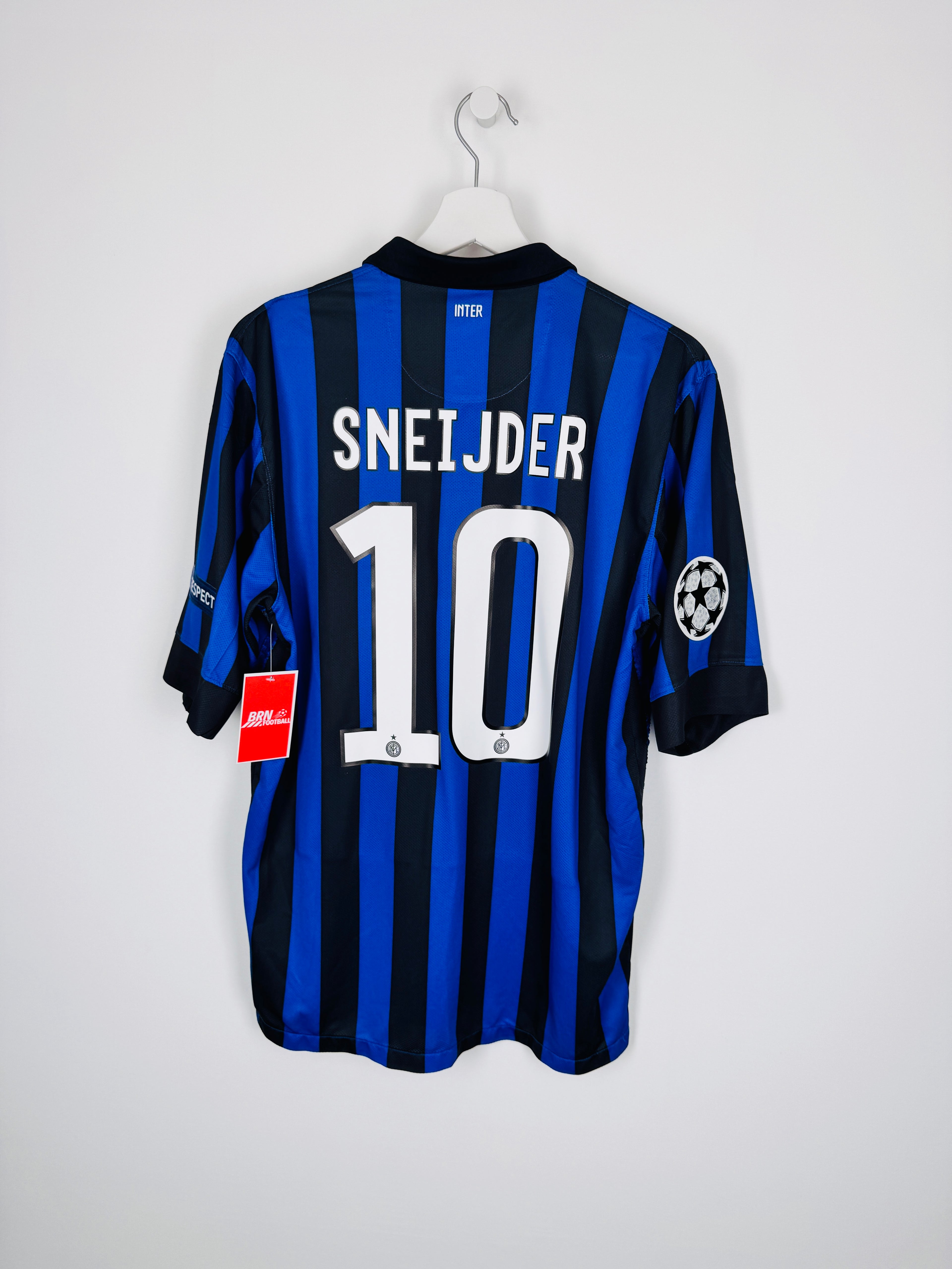 MAILLOT DE FOOTBALL INTER MILAN 2011/2012 DOMICILE - SNEIJDER #10 (L)