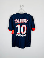 PSG 2013/2014 HOME FOOTBALL SHIRT - IBRAHIMOVIC #10 (M)