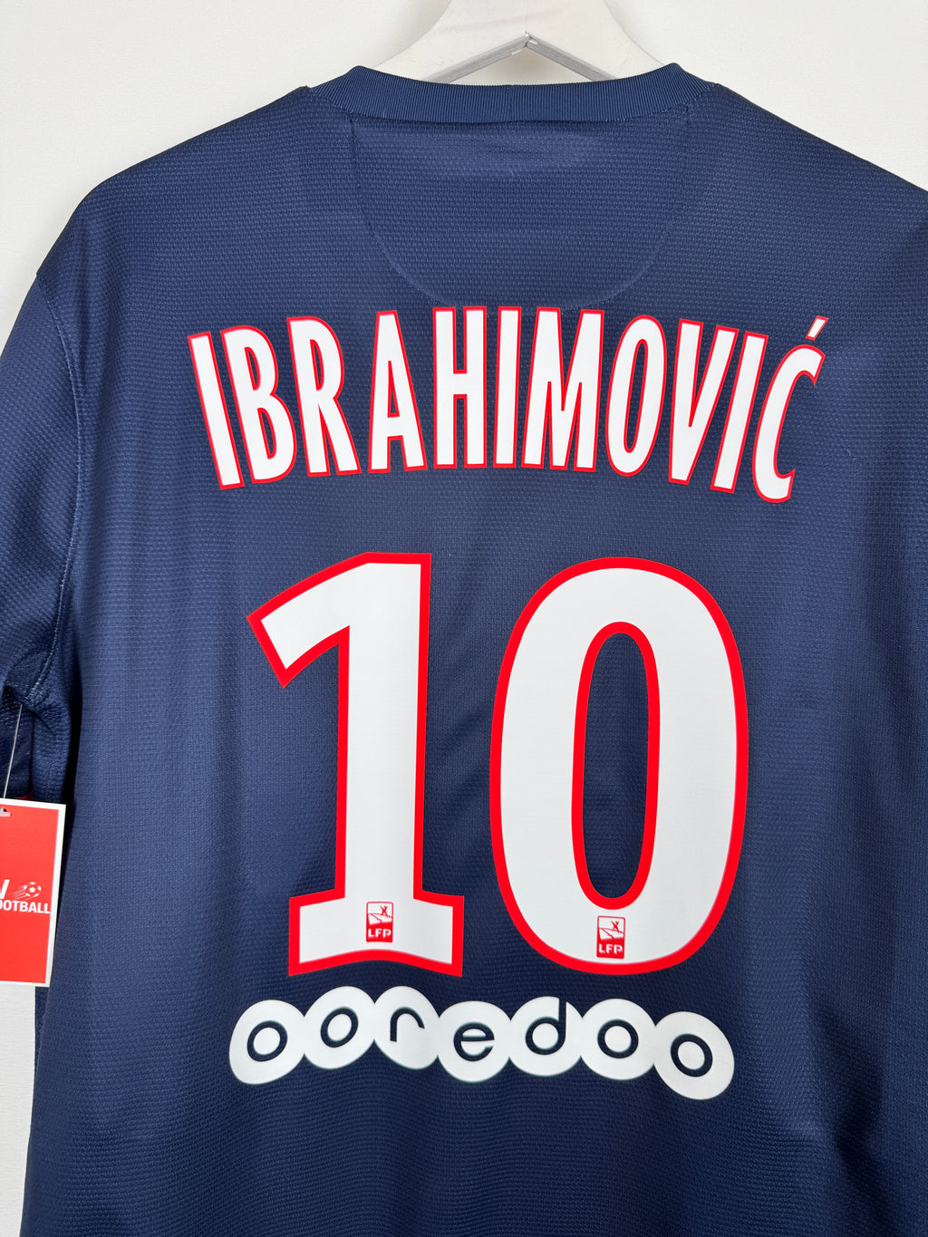 PSG 2013/2014 HOME FOOTBALL SHIRT - IBRAHIMOVIC #10 (M)