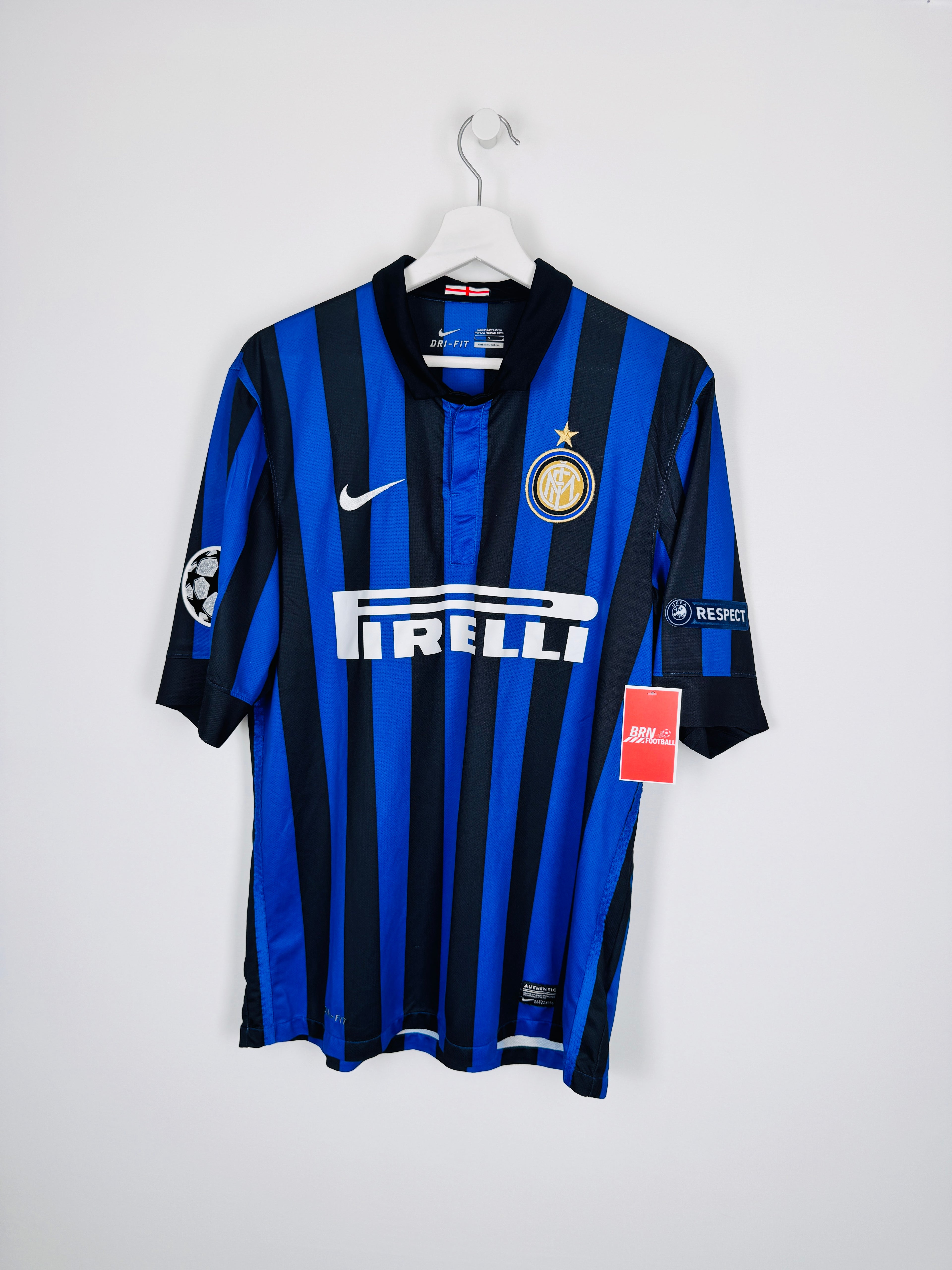 MAILLOT DE FOOTBALL INTER MILAN 2011/2012 DOMICILE - SNEIJDER #10 (L)