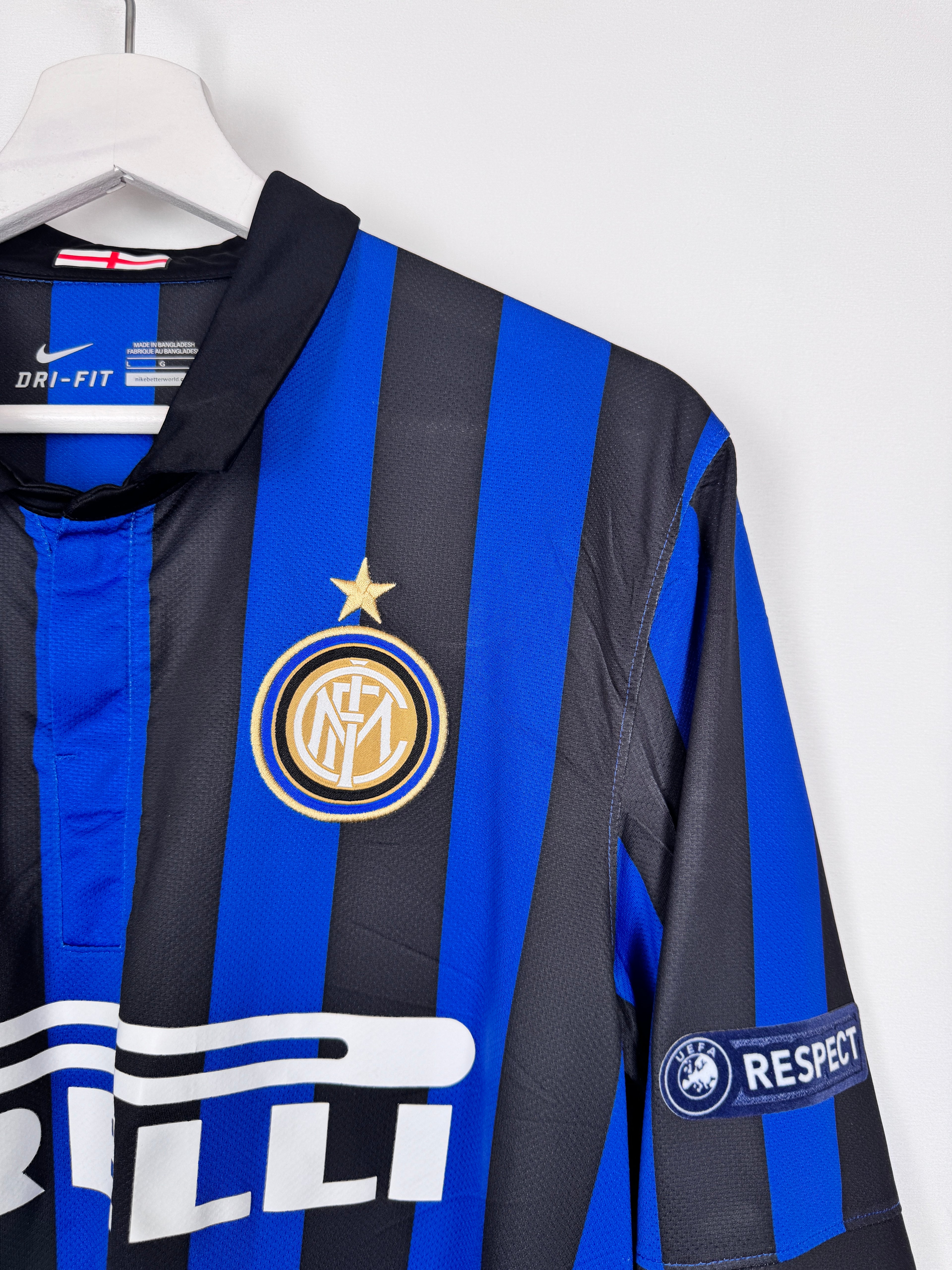 MAILLOT DE FOOTBALL INTER MILAN 2011/2012 DOMICILE - SNEIJDER #10 (L)