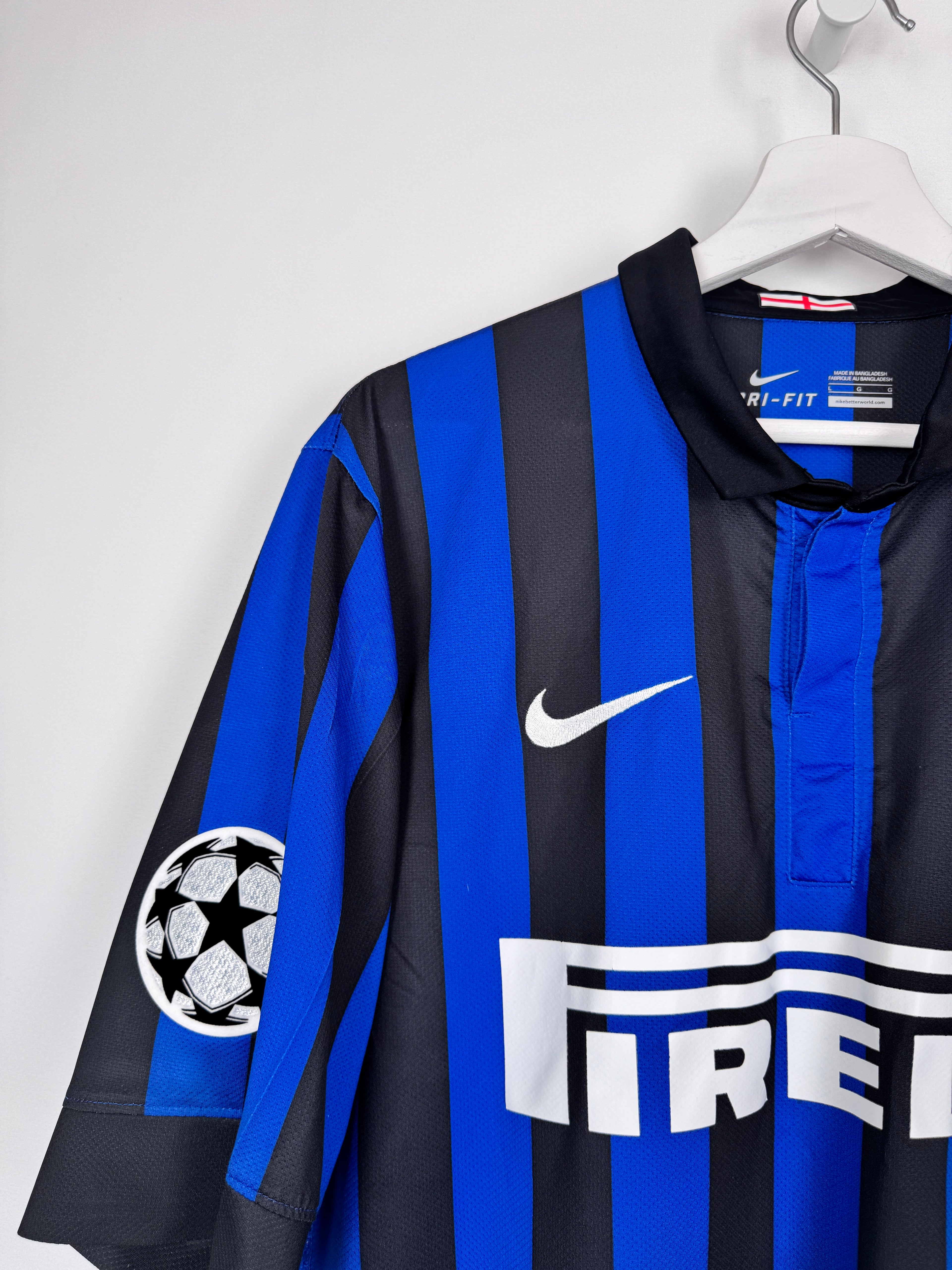 MAILLOT DE FOOTBALL INTER MILAN 2011/2012 DOMICILE - SNEIJDER #10 (L)