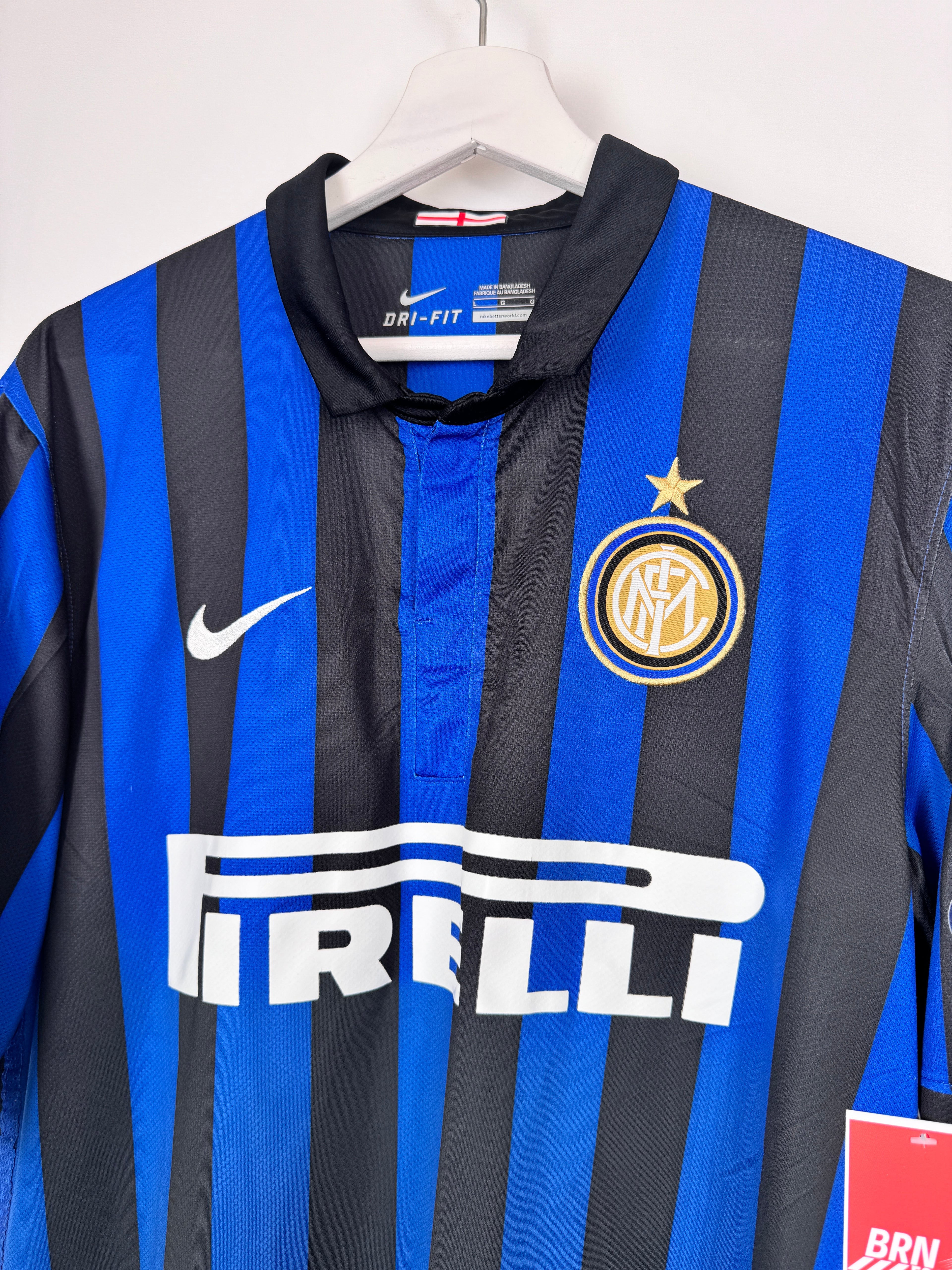 MAILLOT DE FOOTBALL INTER MILAN 2011/2012 DOMICILE - SNEIJDER #10 (L)
