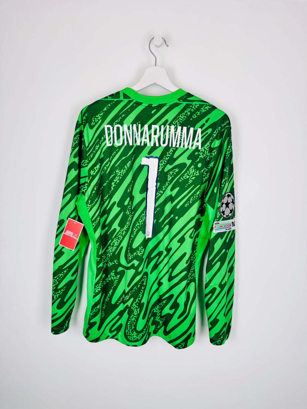 PSG FOOTBALL JERSEY 1997/1998 HOME - NGOTTY #4 (S)