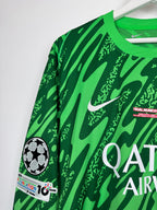 PSG FOOTBALL JERSEY 1997/1998 HOME - NGOTTY #4 (S)
