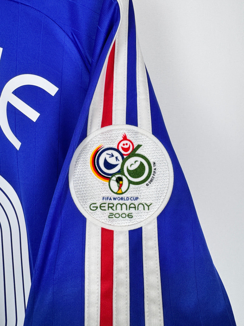 MAILLOT DE FOOTBALL ÉQUIPE DE FRANCE 2006 DOMICILE - ZINÉDINE ZIDANE #10 (L)