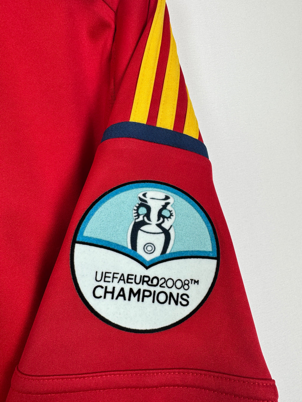 SPAIN 2012 HOME FOOTBALL JERSEY - A.INIESTA #6 (S)