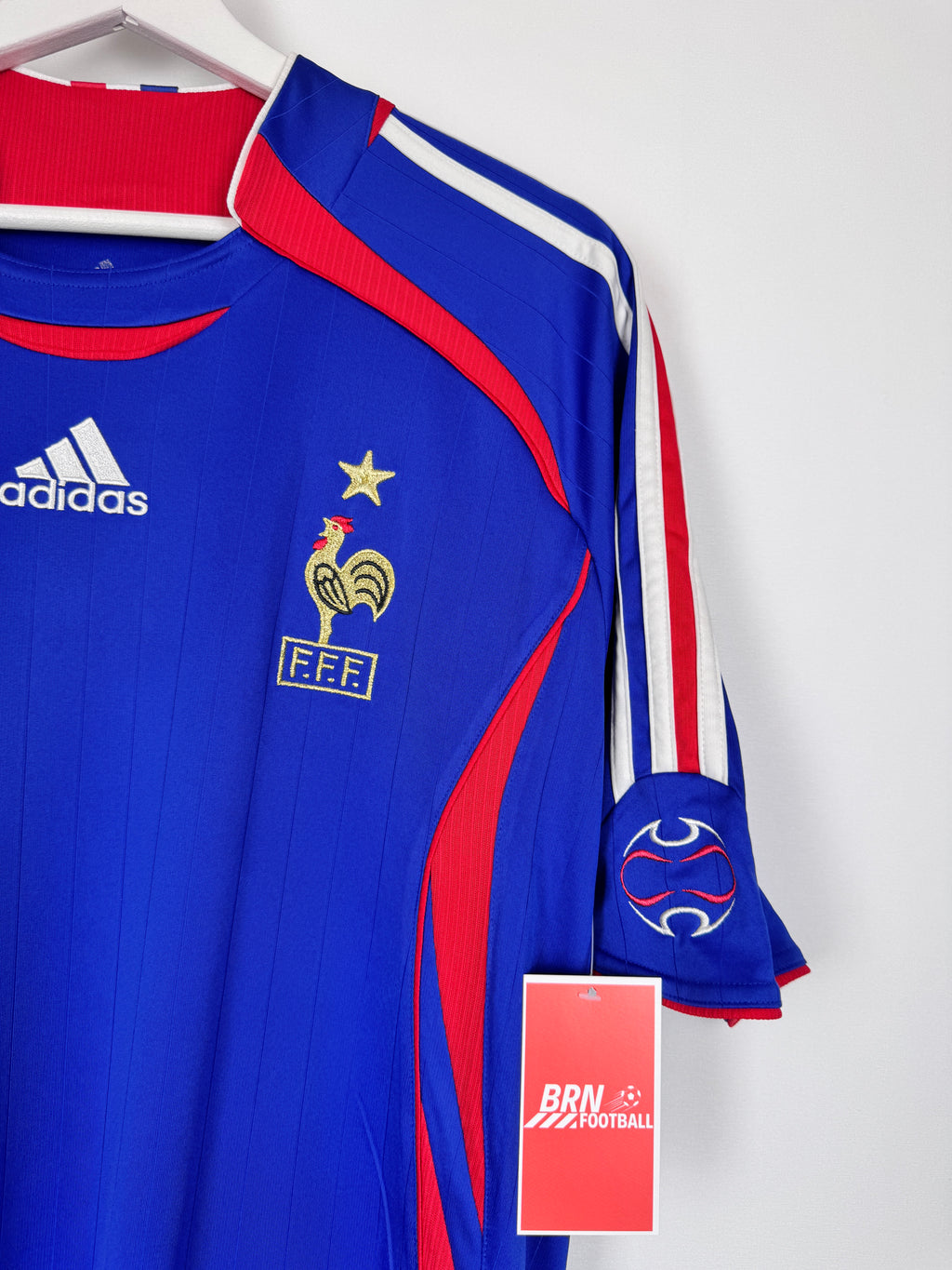 MAILLOT DE FOOTBALL ÉQUIPE DE FRANCE 2006 DOMICILE - ZINÉDINE ZIDANE #10 (L)