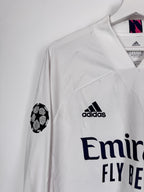 MAILLOT DE FOOTBALL REAL MADRID 2020/2021 DOMICILE MANCHES LONGUES - LUKA MODRIC #10 (M)