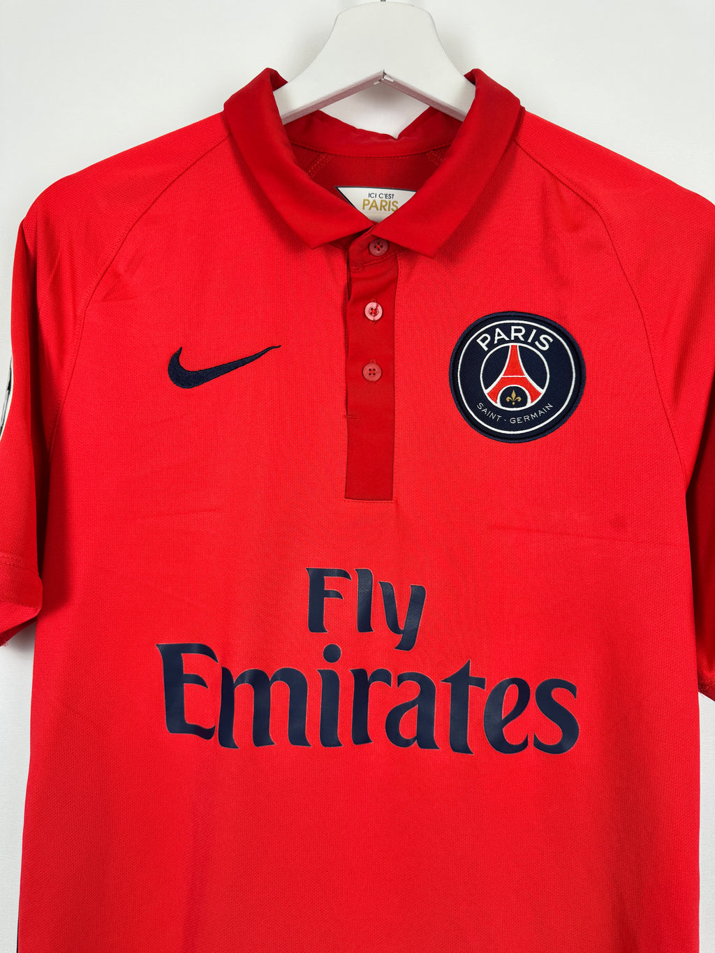 PSG 2014/2015 THIRD FOOTBALL JERSEY - SILVA #2 (S)