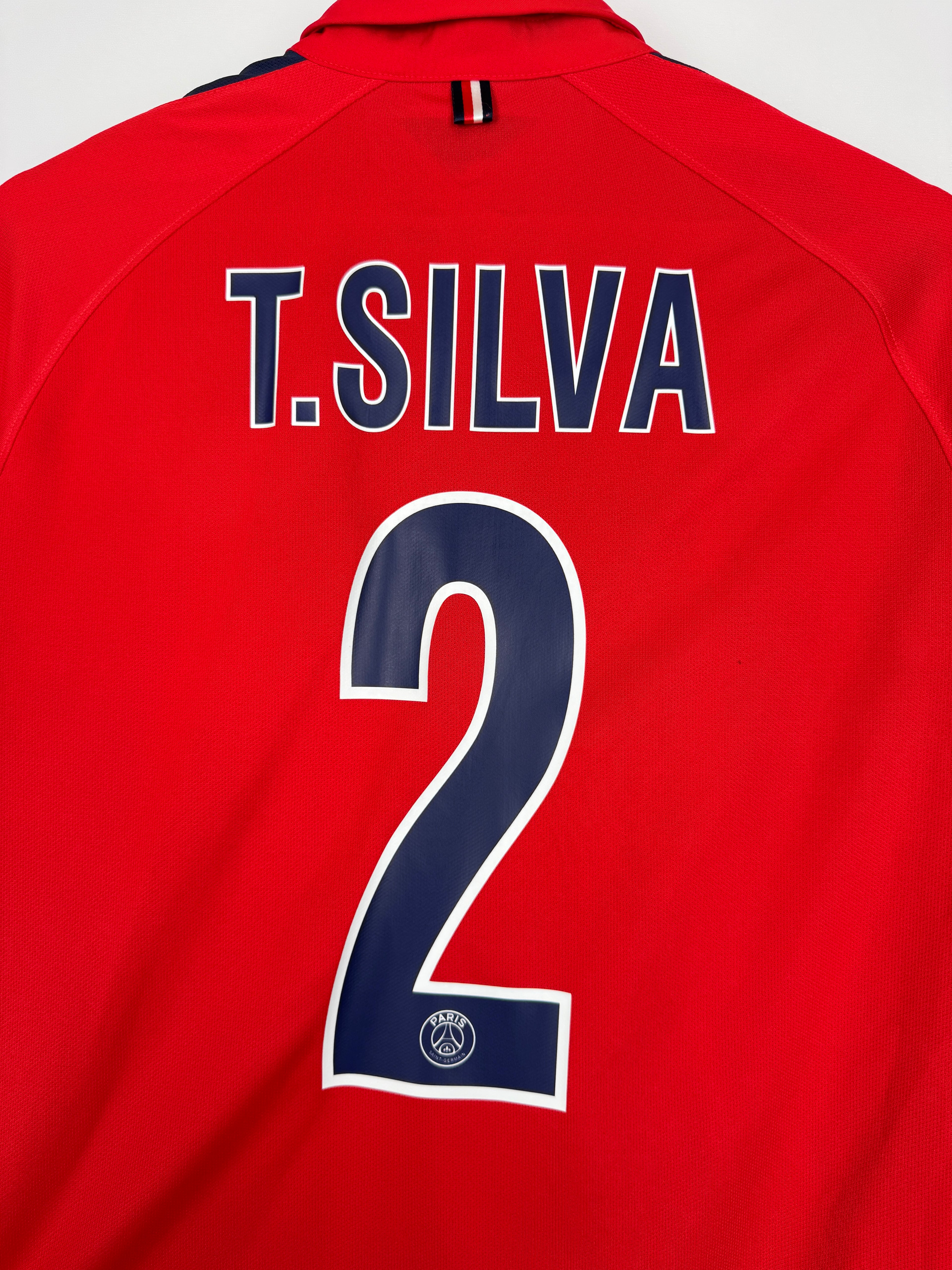 MAILLOT DE FOOTBALL PSG 2014/2015 THIRD - THIAGO SILVA #2 (M)