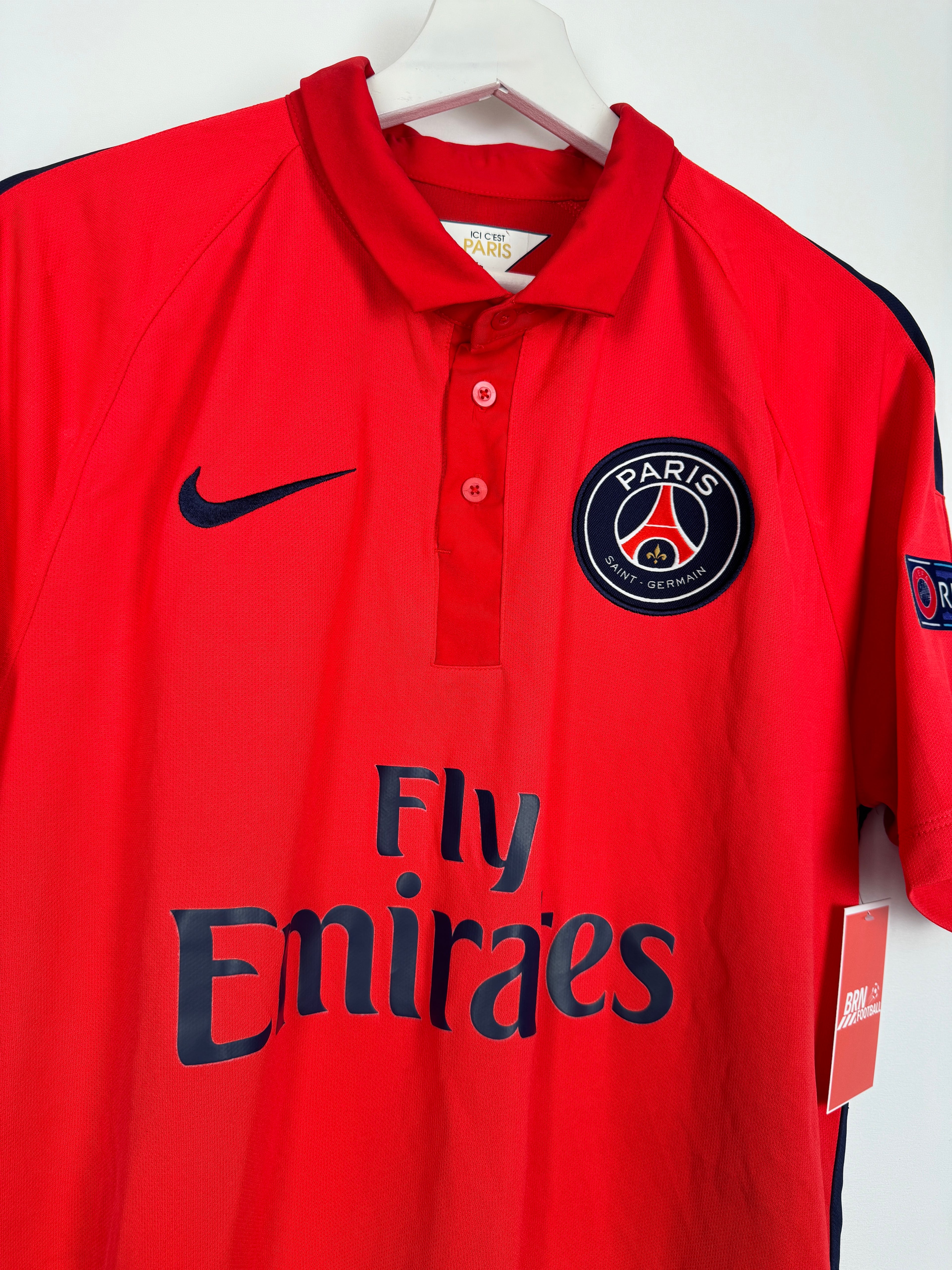 MAILLOT DE FOOTBALL PSG 2014/2015 THIRD - THIAGO SILVA #2 (M)