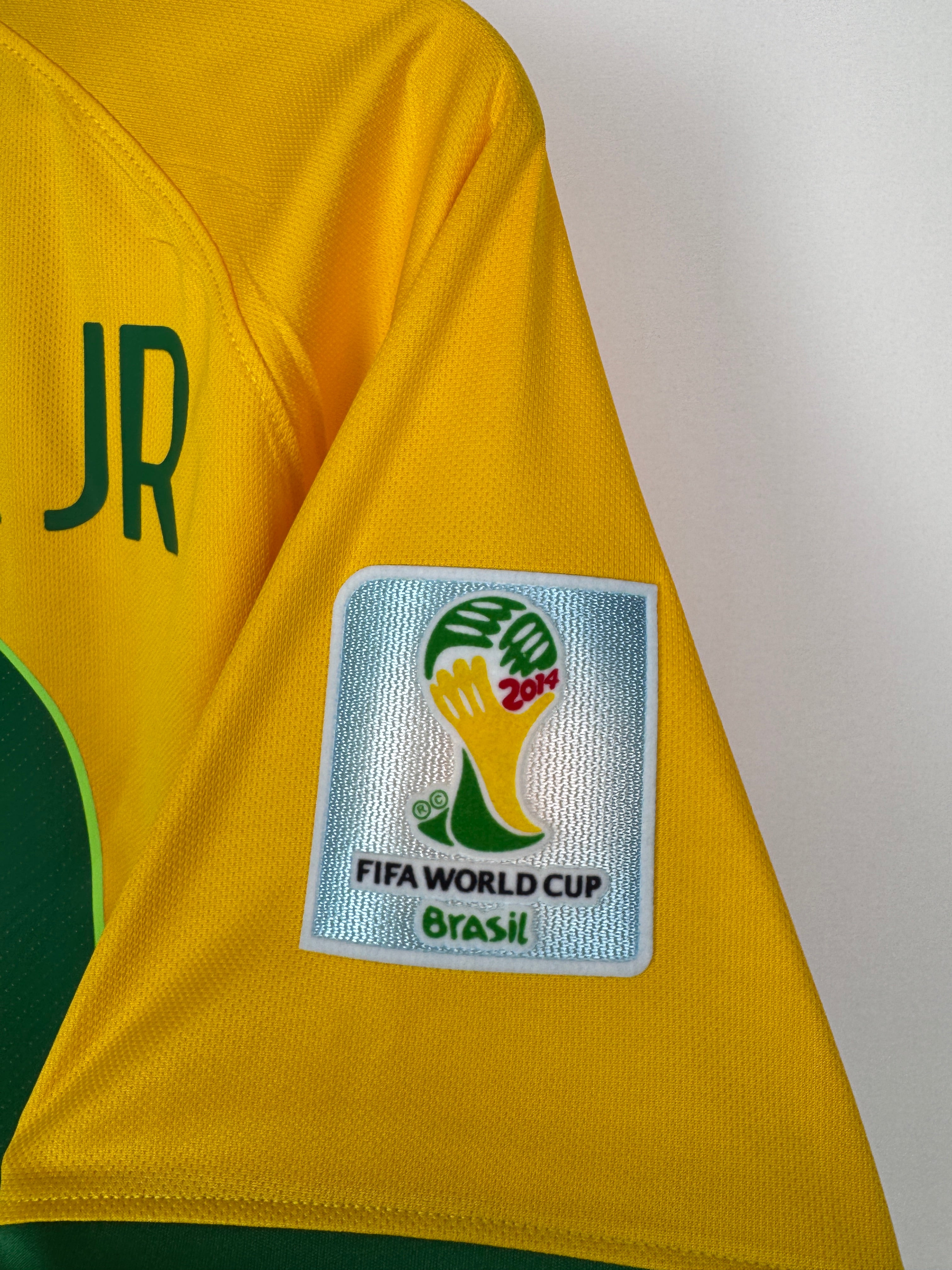 MAILLOT DE FOOTBALL BRÉSIL 2014 DOMICILE - NEYMAR JR #10 (M)