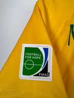 MAILLOT DE FOOTBALL BRÉSIL 2014 DOMICILE - NEYMAR JR #10 (M)