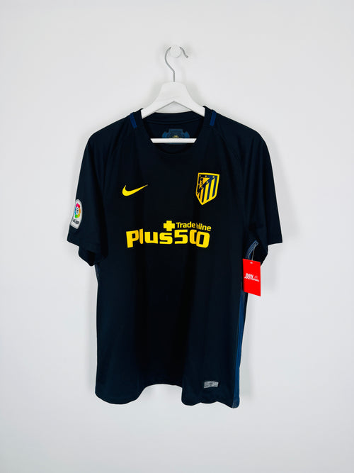 ATLETICO MADRID 2016/2017 AWAY FOOTBALL SHIRT - GRIEZMANN #7 (L)